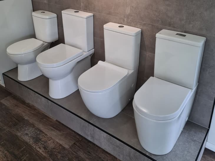 Plumbing and fixture display showing practical selection options for new homes.