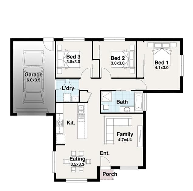 Aruba floor plan