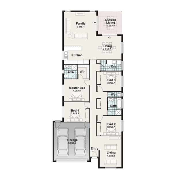 Bass floor plan