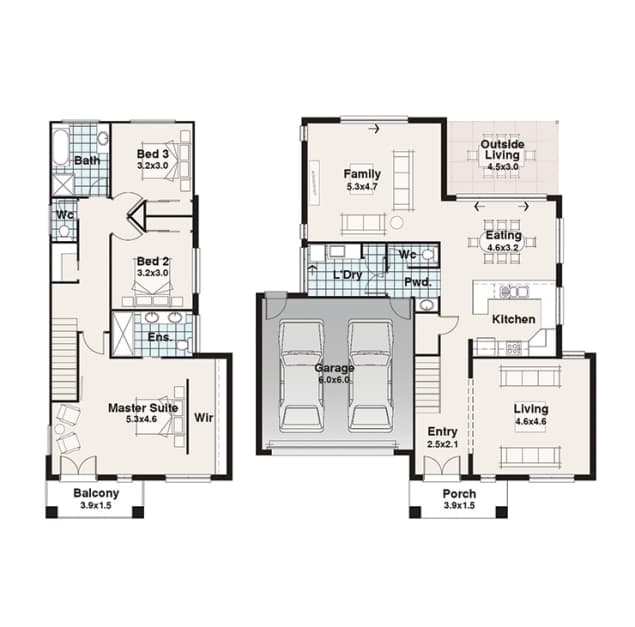 Belmont floor plan