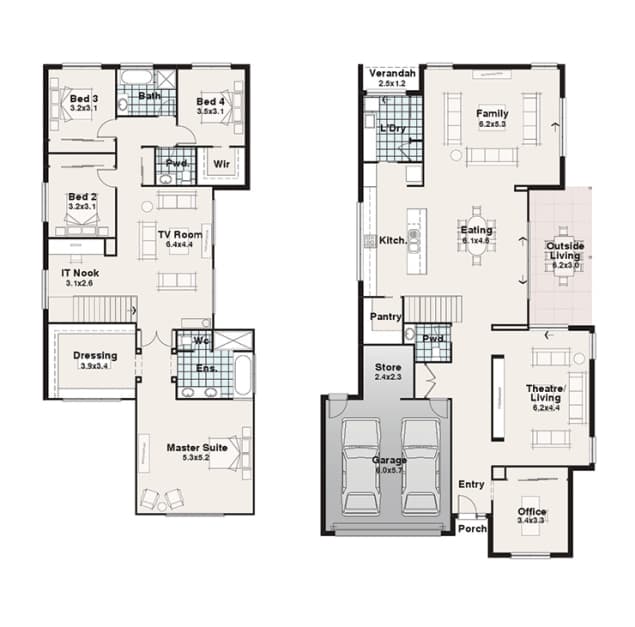Bronte floor plan