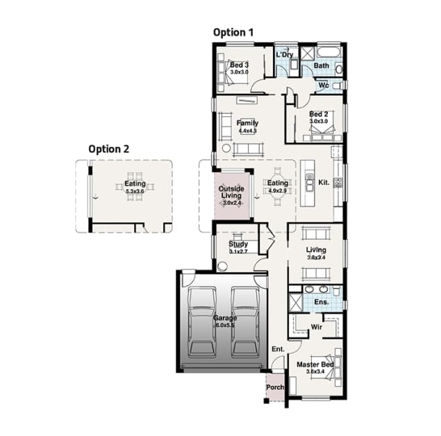 Burleigh 1 floor plan