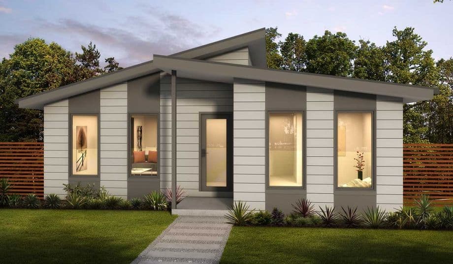 Cayman 1 house plan facade