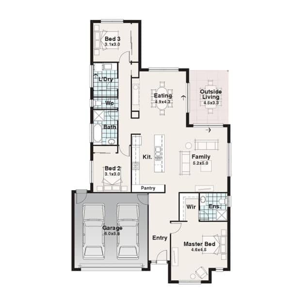 Ceres floor plan