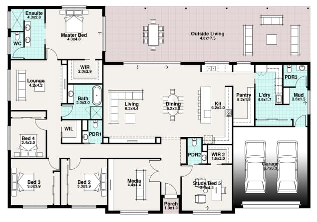 Emerald floor plan