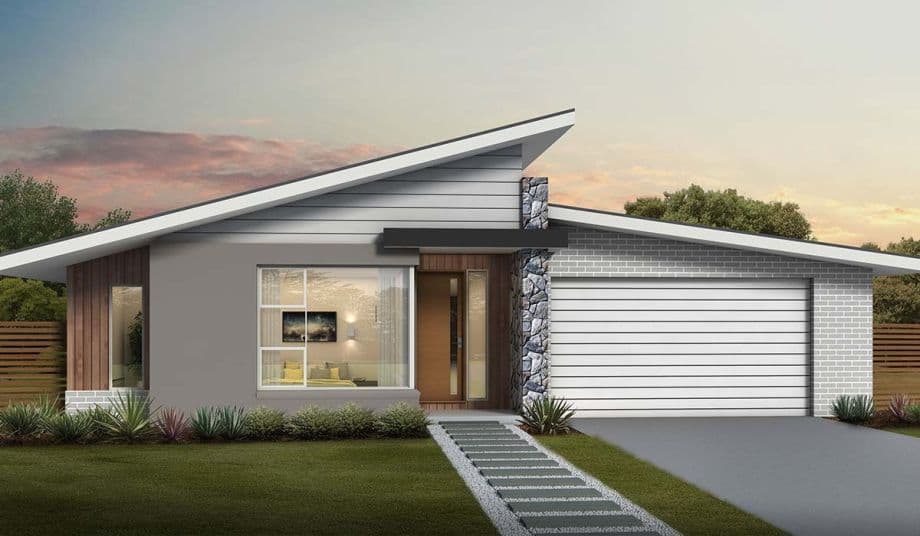 Fitzroy 3 house plan facade
