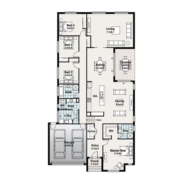 Forster floor plan