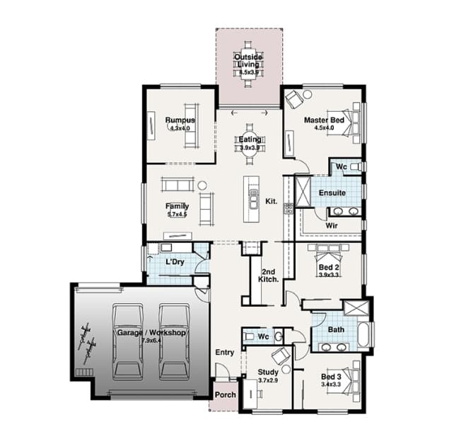 Grange floor plan
