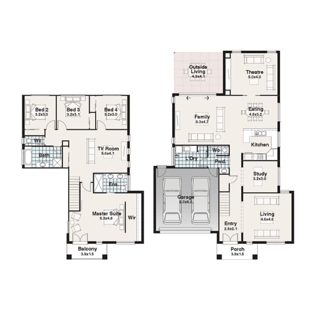 Grovedale floor plan