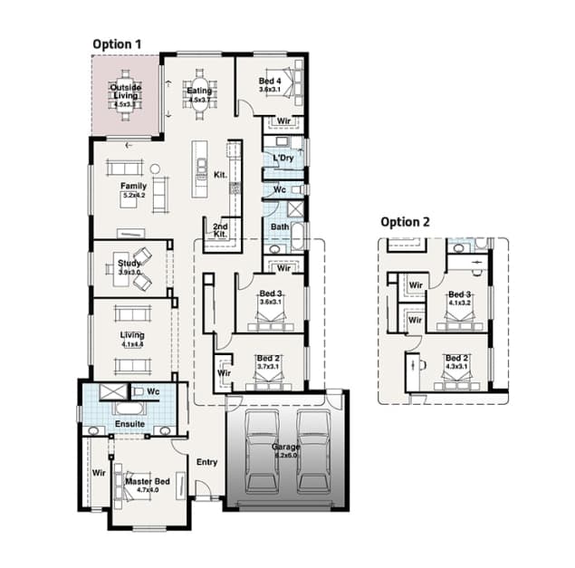 Hamlyn 1 & 2 floor plan