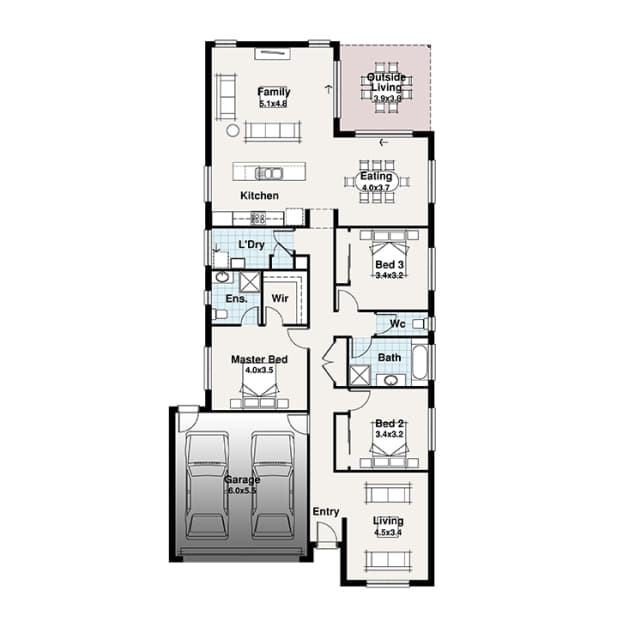 Havana floor plan