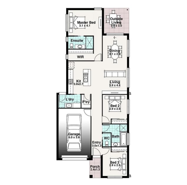 Hayman floor plan