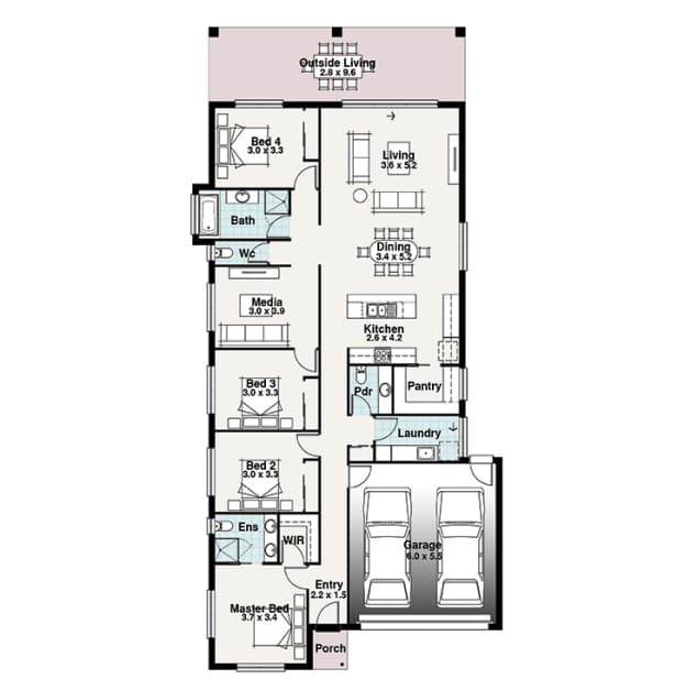 Herston floor plan