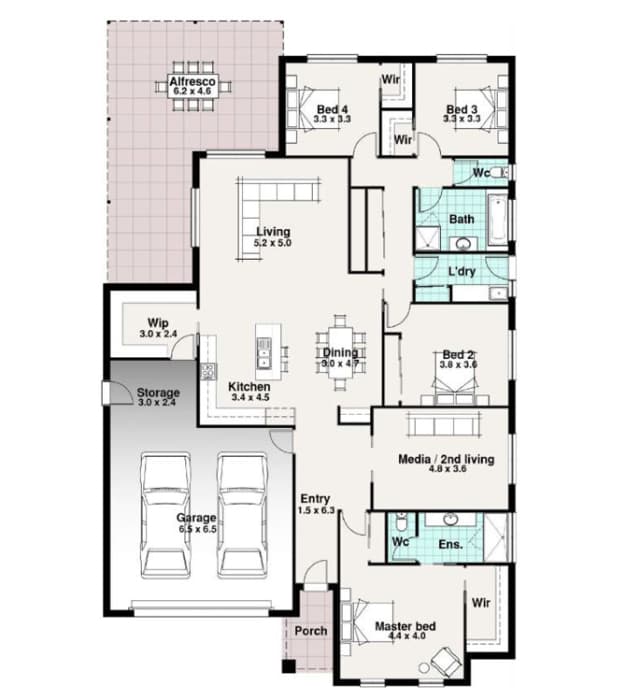 Killawarra floor plan