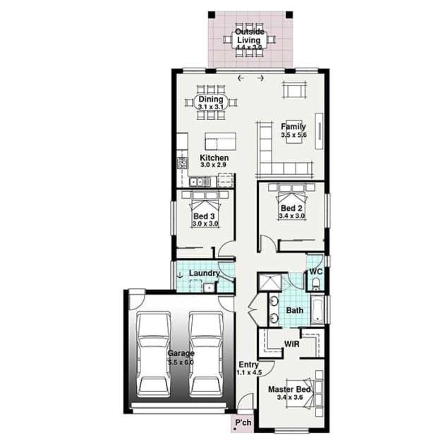 Kingston 2 floor plan