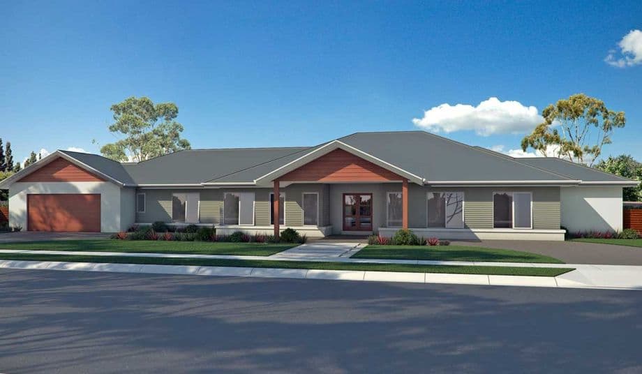 Koroit 3 house plan facade