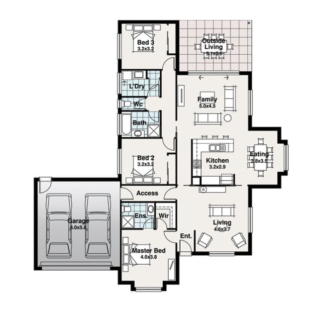 Lindenow floor plan