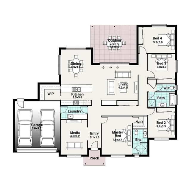 Lynwood floor plan