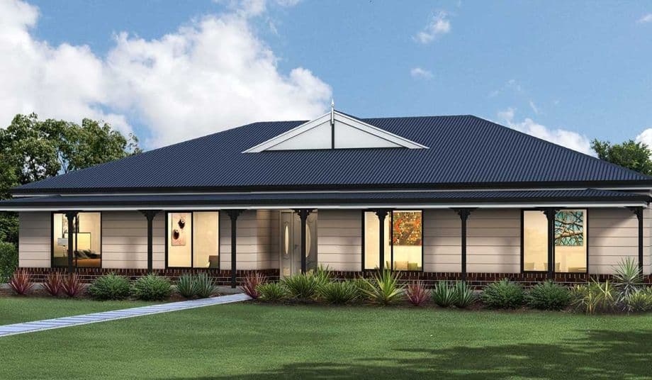 Maryborough house plan facade