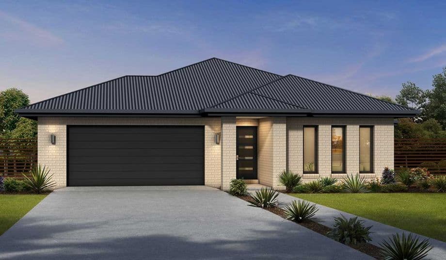 Merrijig house plan facade