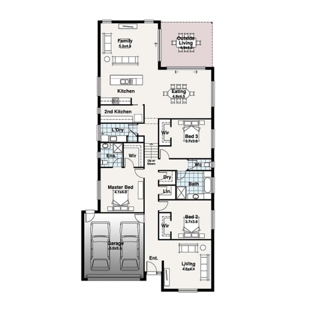 Merrijig floor plan