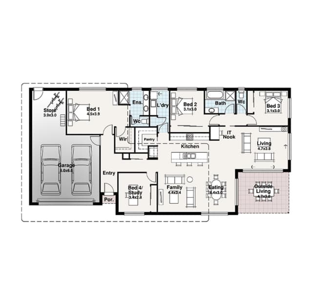 Mudjimba 1 floor plan