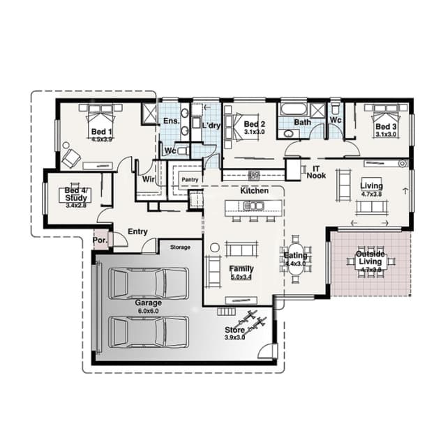 Mudjimba 2 floor plan