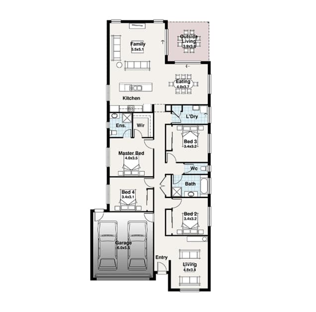 Nassau floor plan