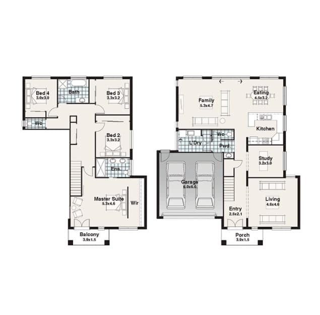 Newtown floor plan