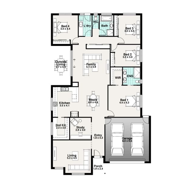 Nowra floor plan