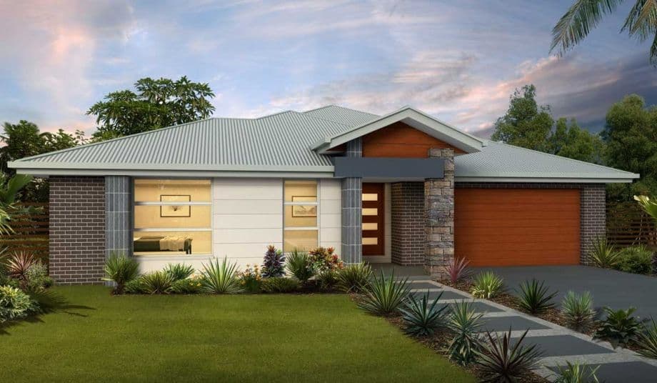 Orpheus house plan facade