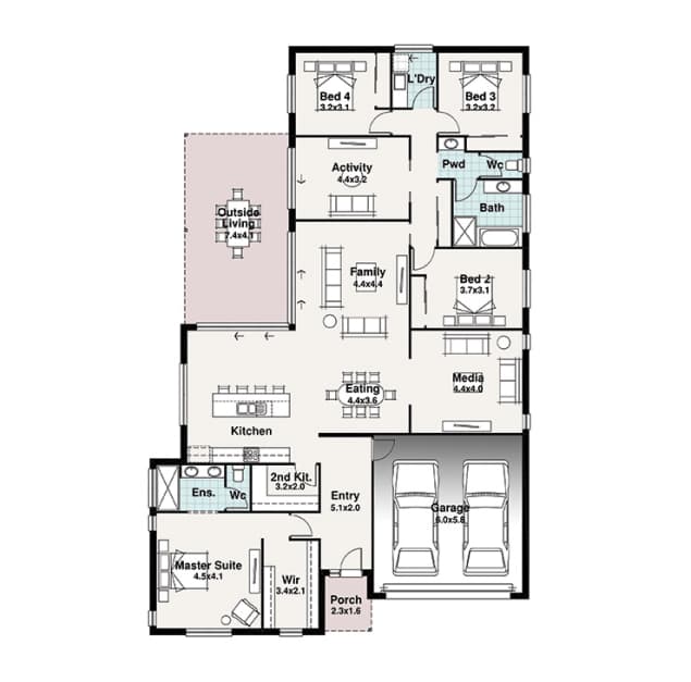 Orpheus floor plan