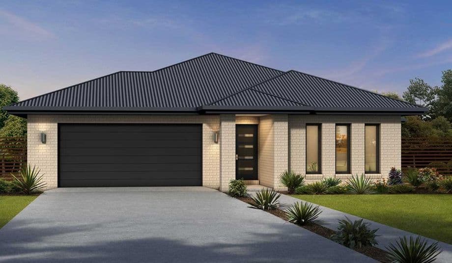 Palmview house plan facade