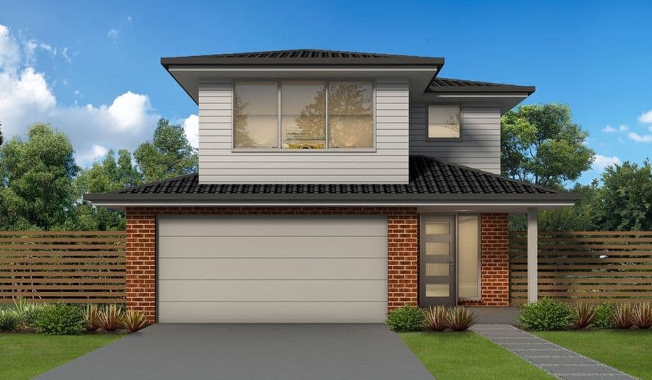 Raine house plan facade