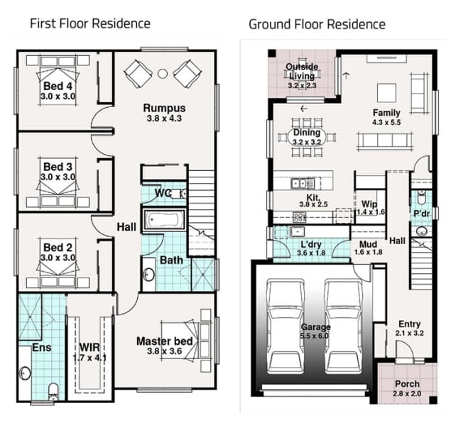 Raine floor plan