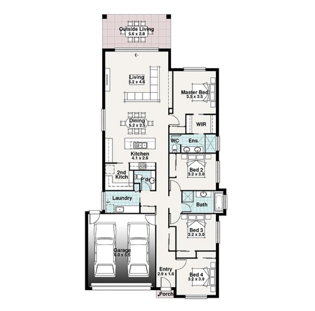 Rocklea floor plan