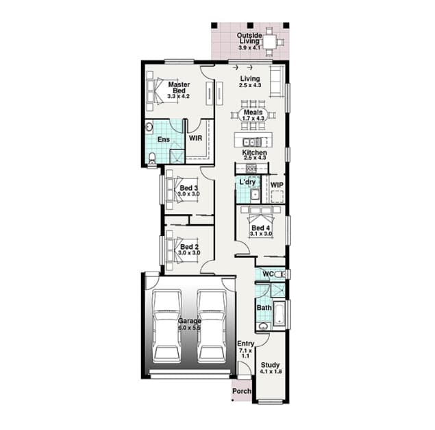 Sandgate floor plan