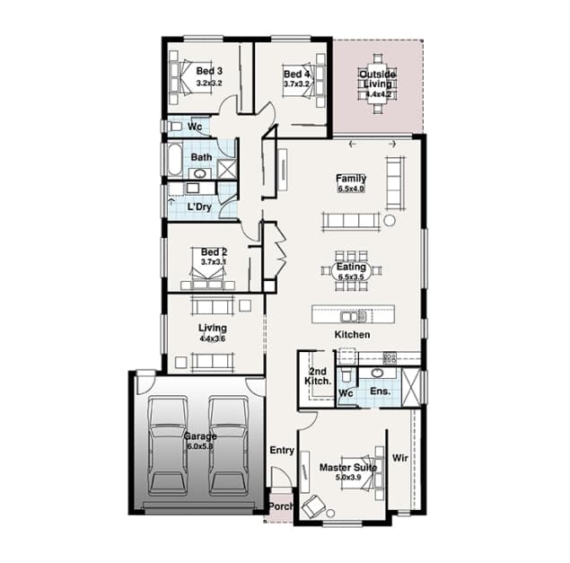 Sandhurst floor plan