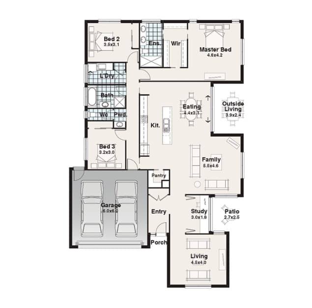 Shoreham floor plan