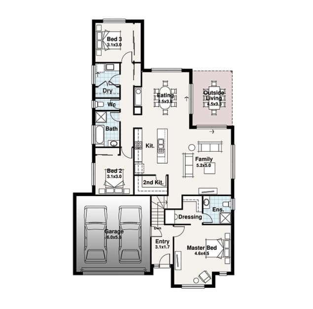 Swansea floor plan