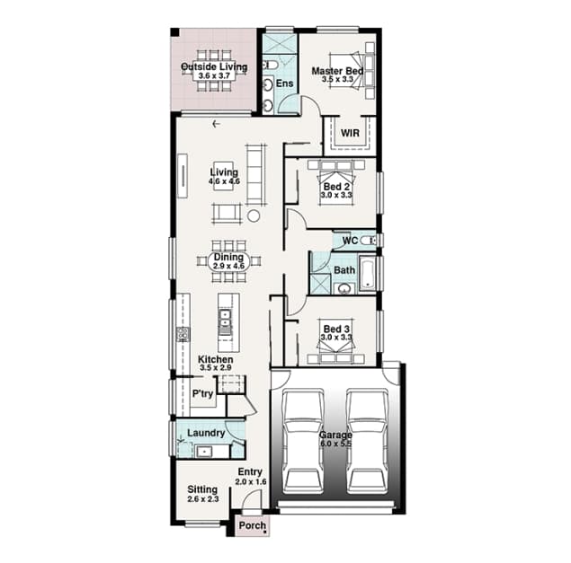 Teneriffe floor plan