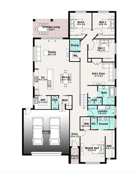 Thredbo floor plan