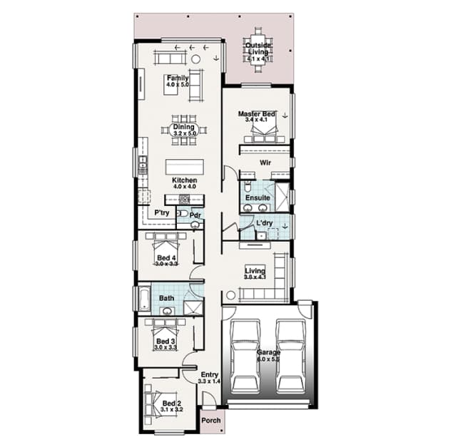 Warana floor plan