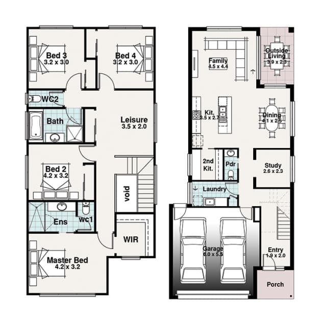 Waratah floor plan
