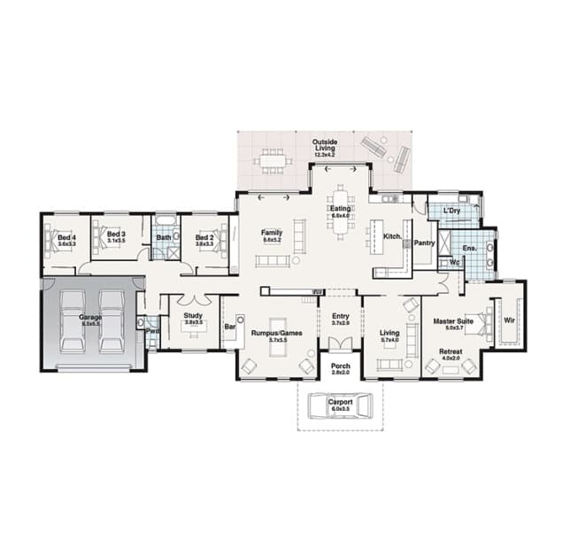 Yarram floor plan