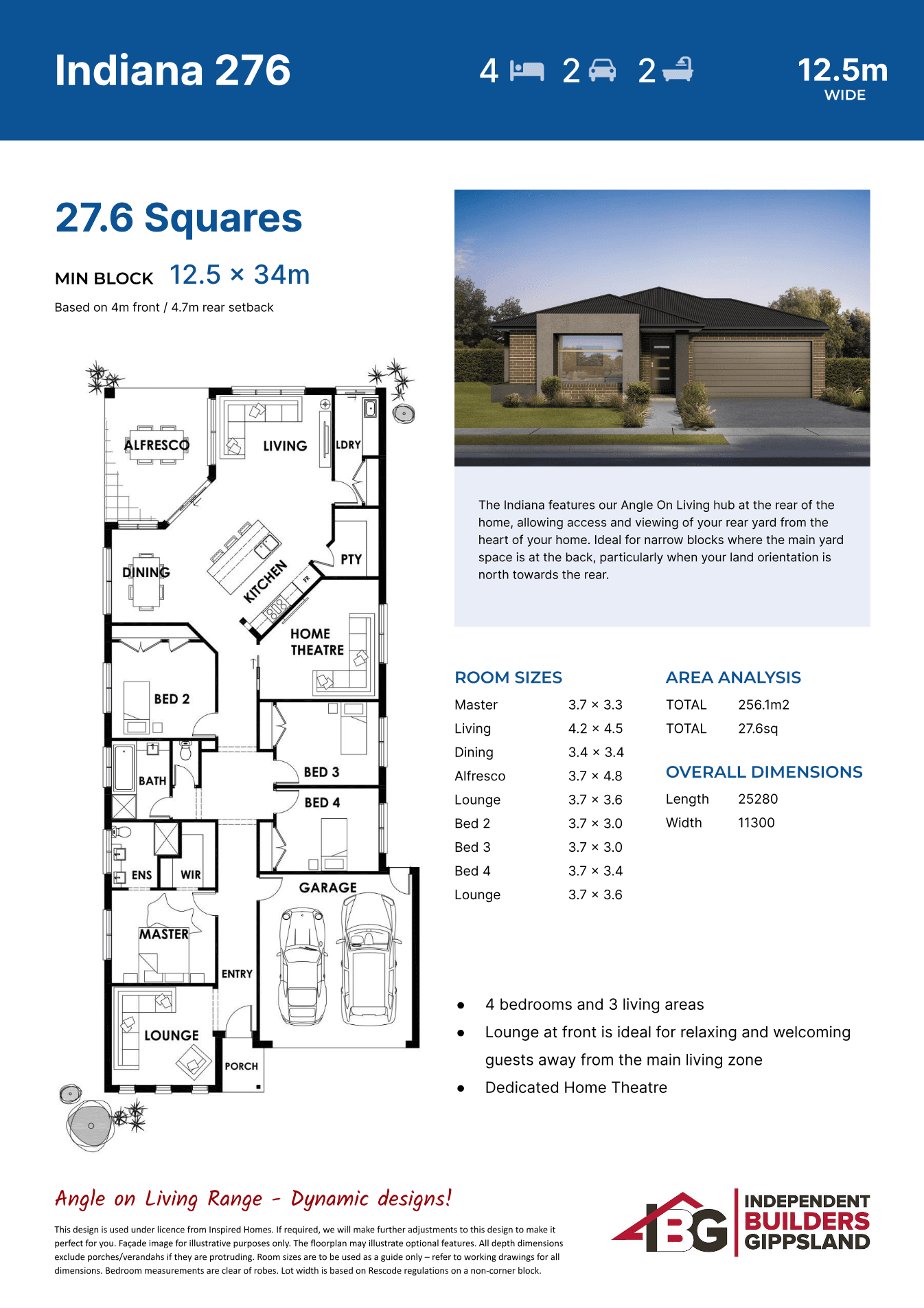 Indiana 276 plan preview