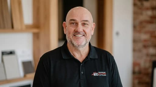 Portrait of Ashley from Independent Builders Gippsland