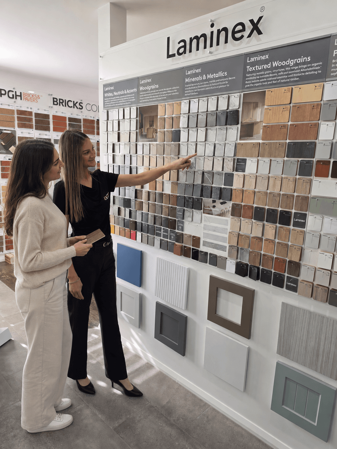 Guided selections consultation with Chloe at Independent Builders Gippsland